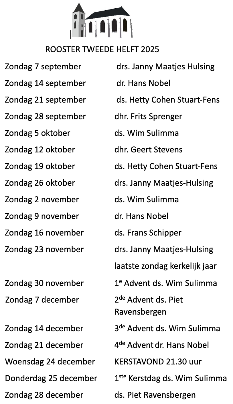 Rooster 2025 sep dec